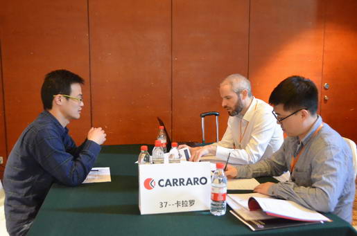  Carraro Purchasing Director and Supplier Discussed in VIP Room.